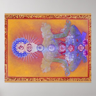 CHAKRA SYSTEEM POSTER