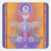 CHAKRA SYSTEEM STICKER (Voorkant)