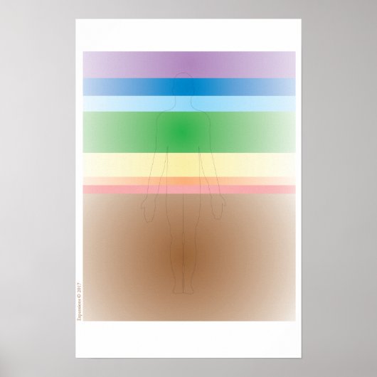 Chakra System Poster (Voorkant)