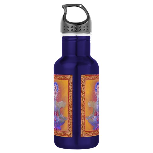 CHAKRA SYSTEM waterfles (Achterkant)