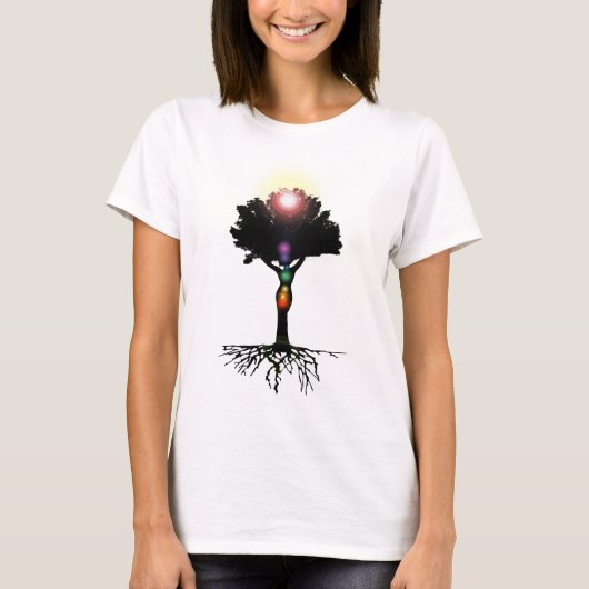 Chakra Tree T-shirt (Voorkant)