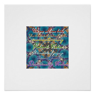 Chakra Tribe 1 Root Bovenkant Perfect Poster