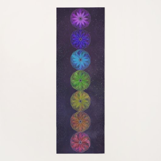 Chakra Universe Yoga Mat (Achterkant)
