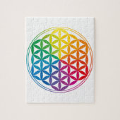 Chakra-ventilator van het Life Grid Legpuzzel (Verticaal)