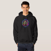 Chakra Whimsical Fantasy Tree of Life Hoodie (Voorkant volledig)