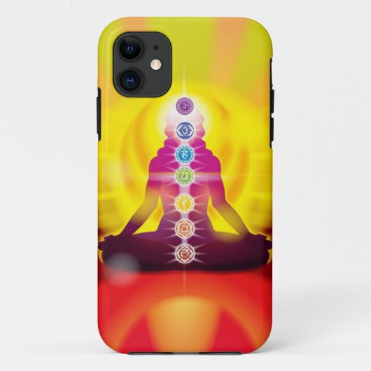 Chakra Wiel of Life iPhone 5 Hoesje (Achterkant)