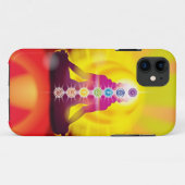 Chakra Wiel of Life iPhone 5 Hoesje (Achterkant (horizontaal))