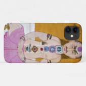 Chakra Yoga Illustratie voor Meditatie Case-Mate iPhone Case (Achterkant (horizontaal))