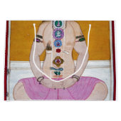 Chakra Yoga Illustratie voor Meditatie Groot Cadeauzakje (Voorkant)