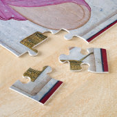 Chakra Yoga Illustratie voor Meditatie Legpuzzel (Zijkant)