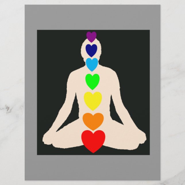 Chakra Yoga Lotus Position Gifts (Voorkant)