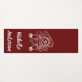 Chakra Yoga Mat (Achterkant (horizontaal))