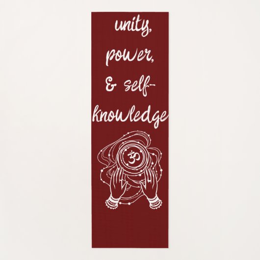 Chakra Yoga Mat (Voorkant)