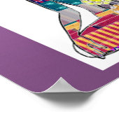 CHAKRA Yoga Meditation Diagram Karma LOVE NVN637 Poster (Hoek)