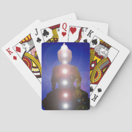 Chakra Zen Buddha Yoga Meditation Pokerkaarten