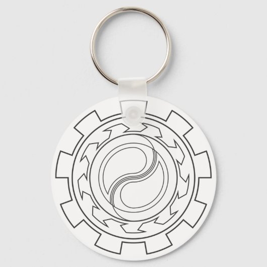 Chakrams Key Ring Sleutelhanger (Voorkant)