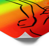 Chakras 12x12 inch poster (Hoek)