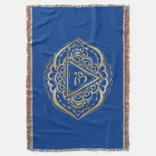 Chakras Ajna - Blanket Deken (Voorkant Verticaal)