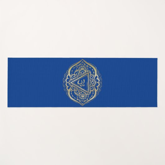 Chakras Ajna - Yoga Mat (Voorkant (horizontaal))