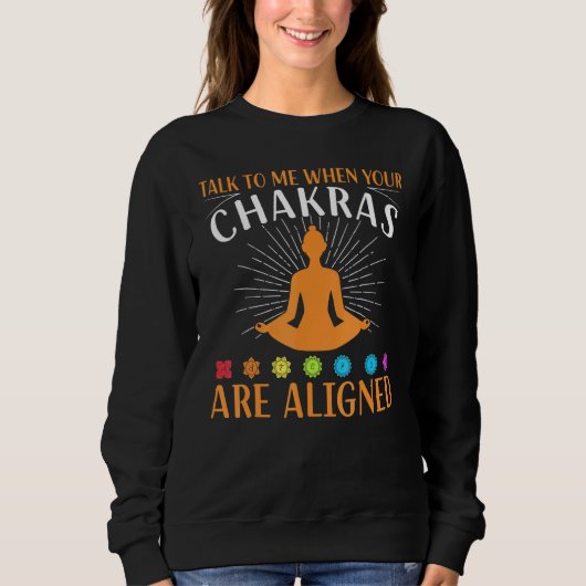 Chakras Aligned Yoga Trui (Voorkant)