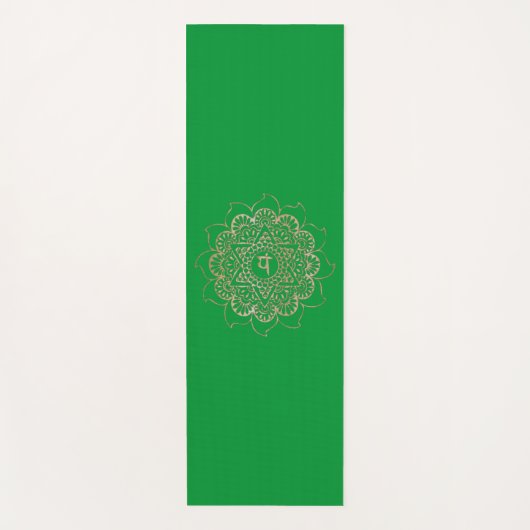 Chakras Anahata - Yoga Mat (Voorkant)