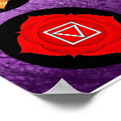 Chakras Centers Chart Chi Energy Poster (Hoek)