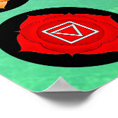 Chakras Centers Chart Chi Energy Poster (Hoek)