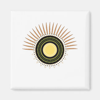 Chakras Circle Focus Concentratie Meditation Magneet