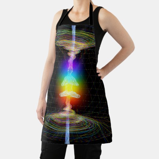 Chakras Energy Field Mystical Enlightention Yoga Schort (Insitu)