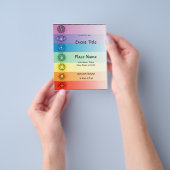 Chakras Event Small Flyer 2 (Hand)