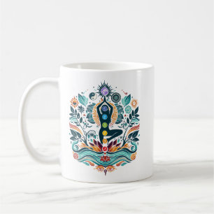 Chakra's & Kosmische Energie - Spirituele Yoga Kun Koffiemok