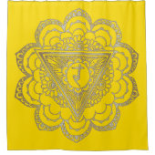Chakras Manipura - Shower Curtain Douchegordijn (Voorkant)