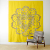 Chakras Manipura - Tapestry Wandkleed (In situ)