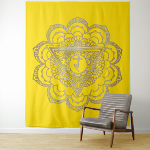 Chakras Manipura - Tapestry Wandkleed