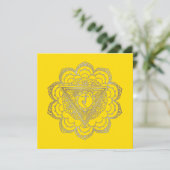 Chakras Manipura - Wenskaart Kaart (Staand voorkant)