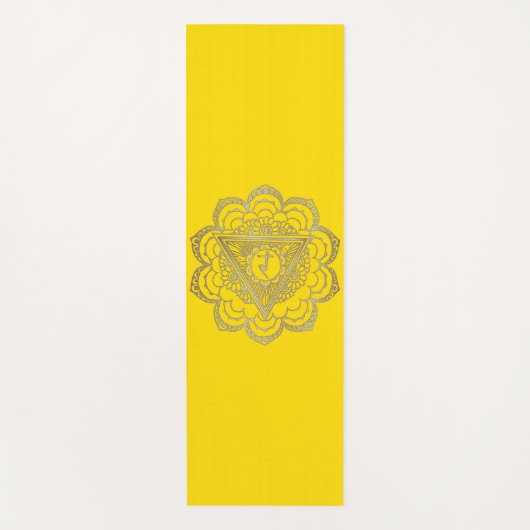 Chakras Manipura - Yoga Mat (Voorkant)