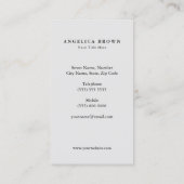 Chakras Meditation Visitekaartje (Achterkant)