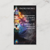Chakras | Menselijke Auras | Energie-Healer Visitekaartje (Achterkant)