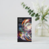 Chakras | Menselijke Auras | Energie-Healer Visitekaartje (Staand voorkant)