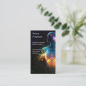 Chakras | Menselijke Auras | Energie-Healer Visitekaartje (Staand voorkant)