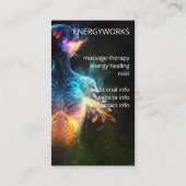 Chakras | Menselijke Auras | Energie-Healer Visitekaartje (Achterkant)