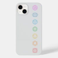 Chakras Minimalist Hoesje-Mate iPhone case