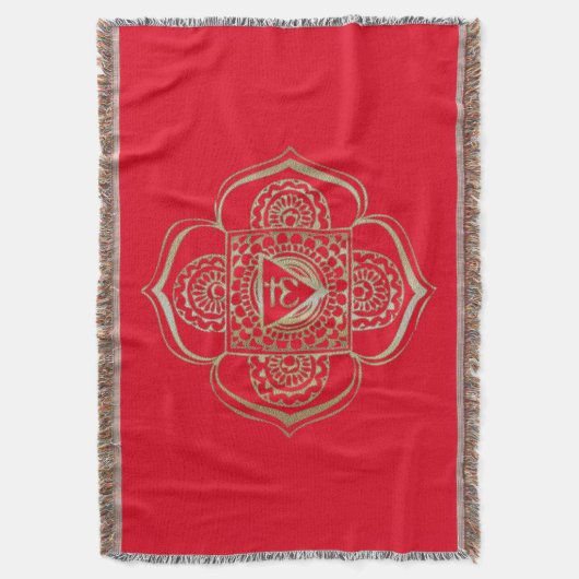 Chakras Muladhara - Blanket Deken (Voorkant Verticaal)