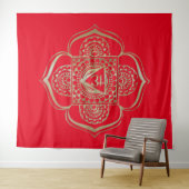 Chakras Muladhara - Tapestry Wandkleed (In Situ (horizontaal))