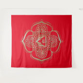 Chakras Muladhara - Tapestry Wandkleed (Voorkant (horizontaal))