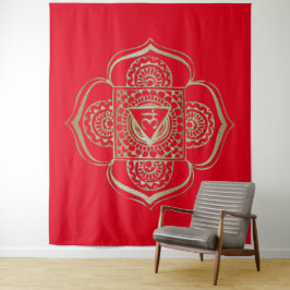 Chakras Muladhara - Tapestry Wandkleed