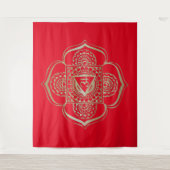 Chakras Muladhara - Tapestry Wandkleed (Voorkant)