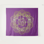 Chakras Saharara - Tapestry Wandkleed (Voorkant (horizontaal))