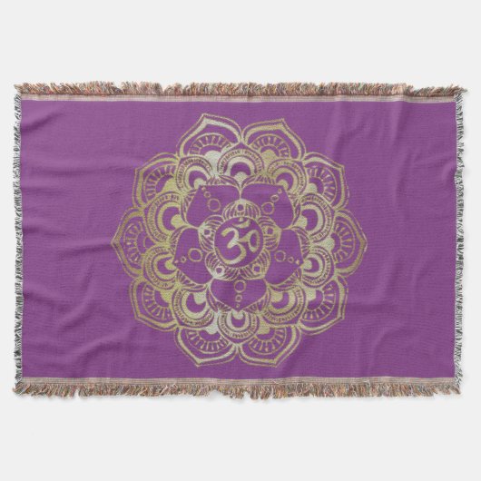 Chakras Sahasrara - Blanket Deken (Voorkant)