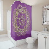 Chakras Sahasrara - Shower Curtain Douchegordijn (In situ)
